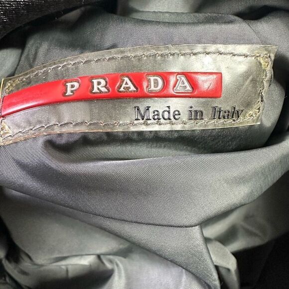 Prada Sport Canvas Barrel Bag Abstract Print - Picture 3 of 16